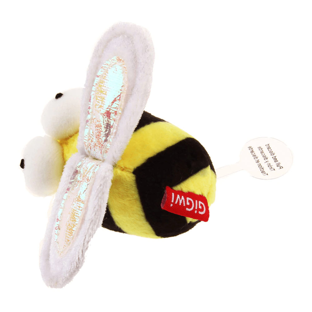 GiGwi Melody Chaser with Motion Activated Sound Chip Bee Toy and Beetle Toy for Cats Combo image 7