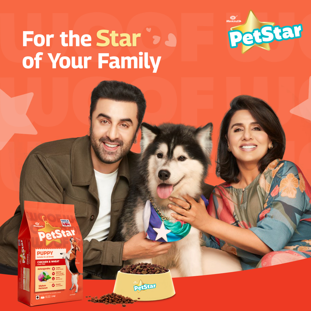 Mankind Petstar Chicken and Wheat Puppy Dry Food image 2