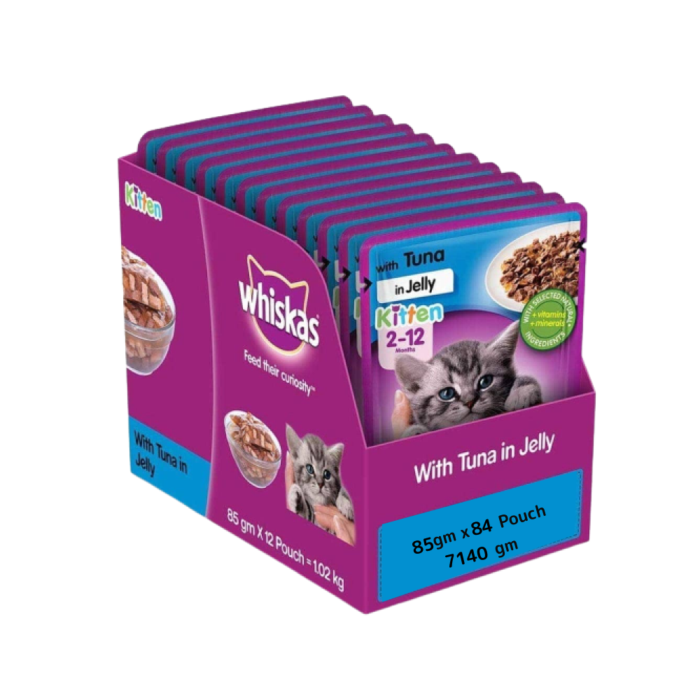Whiskas Tuna in Jelly Kitten Cat Wet Food image 7
