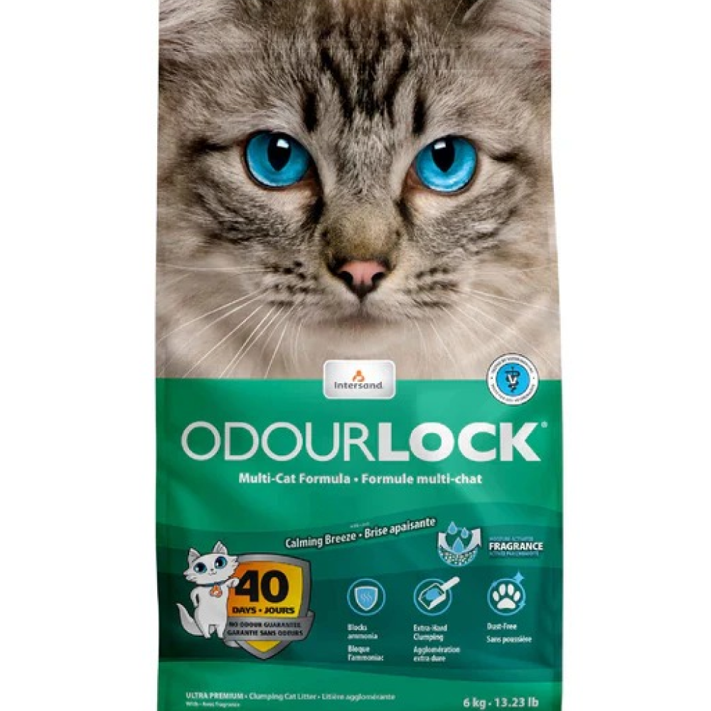 Intersand Scented Odour Lock Calming Breeze Cat Litter image 6