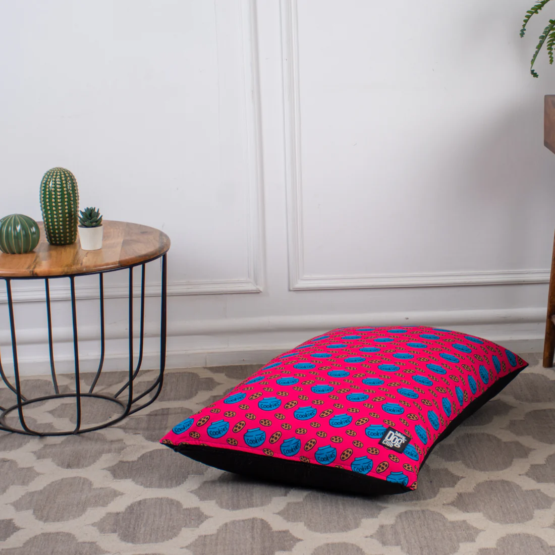 Talking Dog Club Cookie Dream Pillow Bed for Dogs and Cats (Pink) image 2