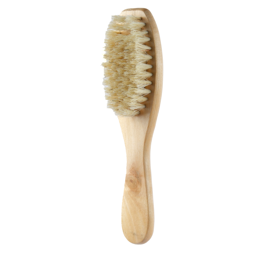Trixie Natural Bristles Brush for Dogs and Cats (Natural Wood) image 2