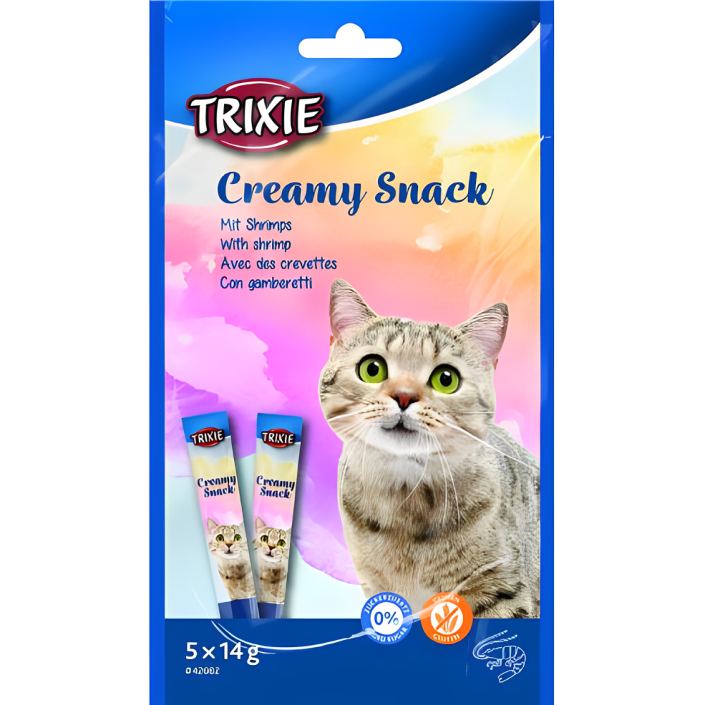 Trixie Snack with Shrimp Creamy Cat Treat image 8