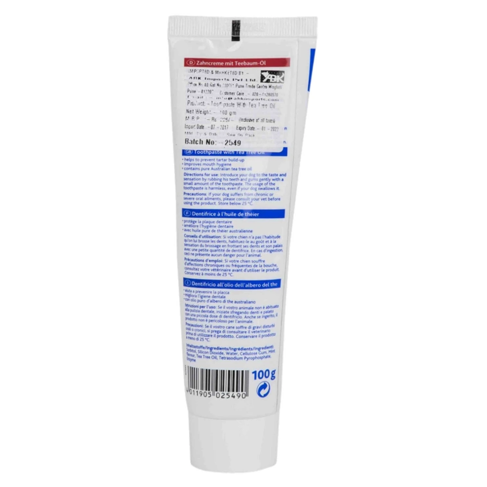 Trixie Toothpaste with Tea Tree Oil for Dogs image 2