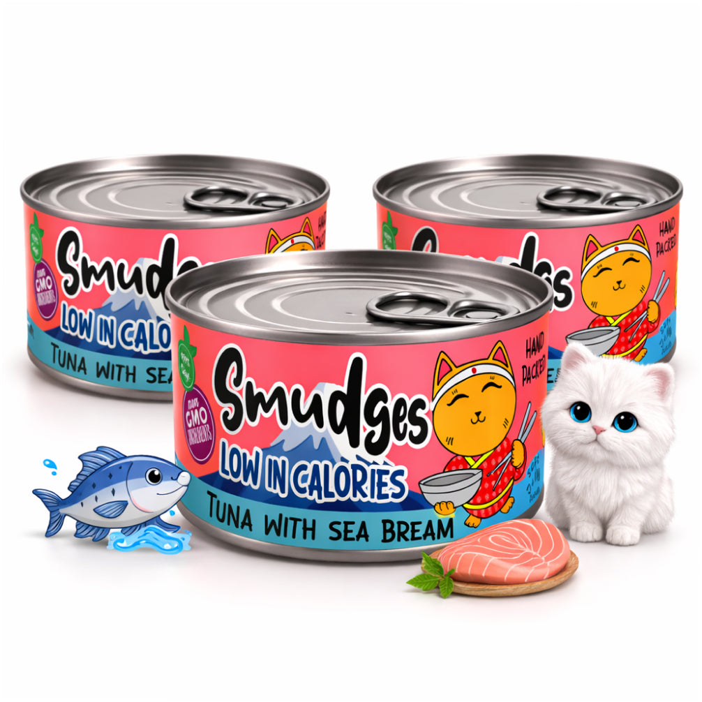 Smudges Tuna Flakes with Sea Bream in Soft Jelly Adult Cat Wet Food image 5