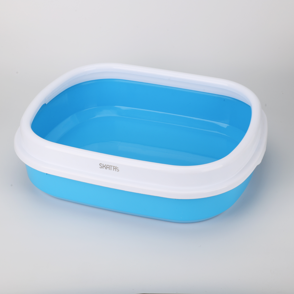 Scoopy Quick Clumping Lavender Scented Litter with Skatrs Litter Tray for Cats image 7
