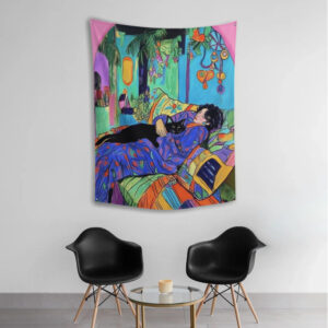 EverythingBoho Cat Mom Wall Art Tapestry Wall Art
