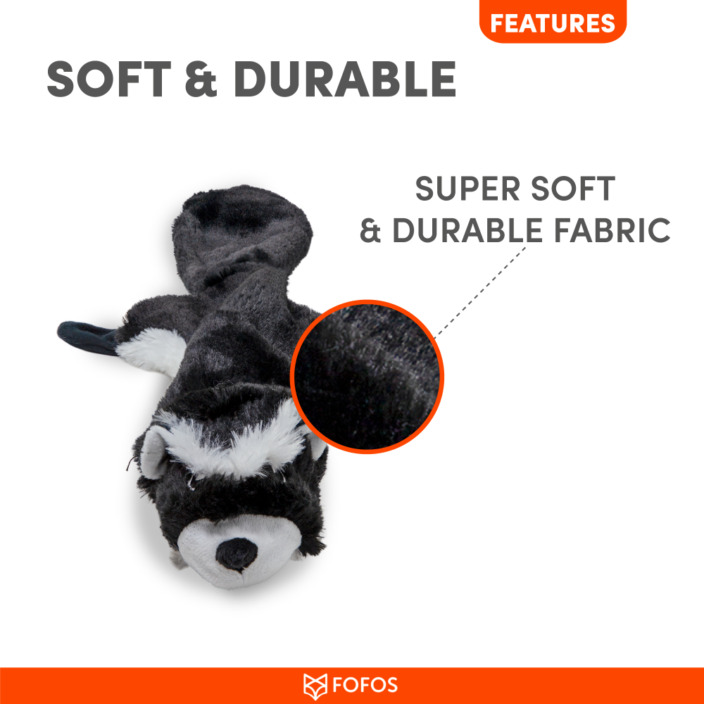 Barkbutler x Fofos Skinneez Skunk Toy for Dogs image 6