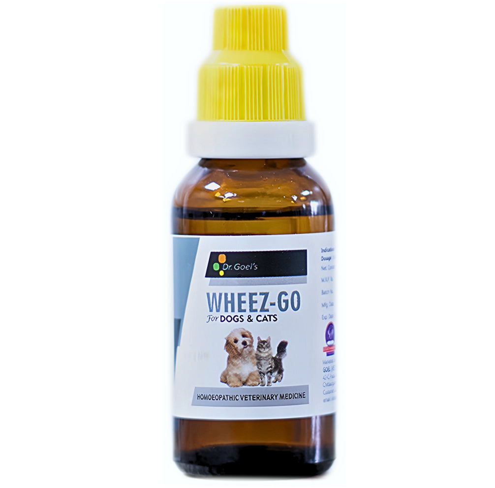 Dr Goel's Wheez Go Respiratory care for Dogs and Cats (30ml) image 2