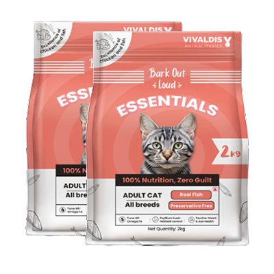 Bark Out Loud Essentials Real Fish Adult Cat Dry Food image 9