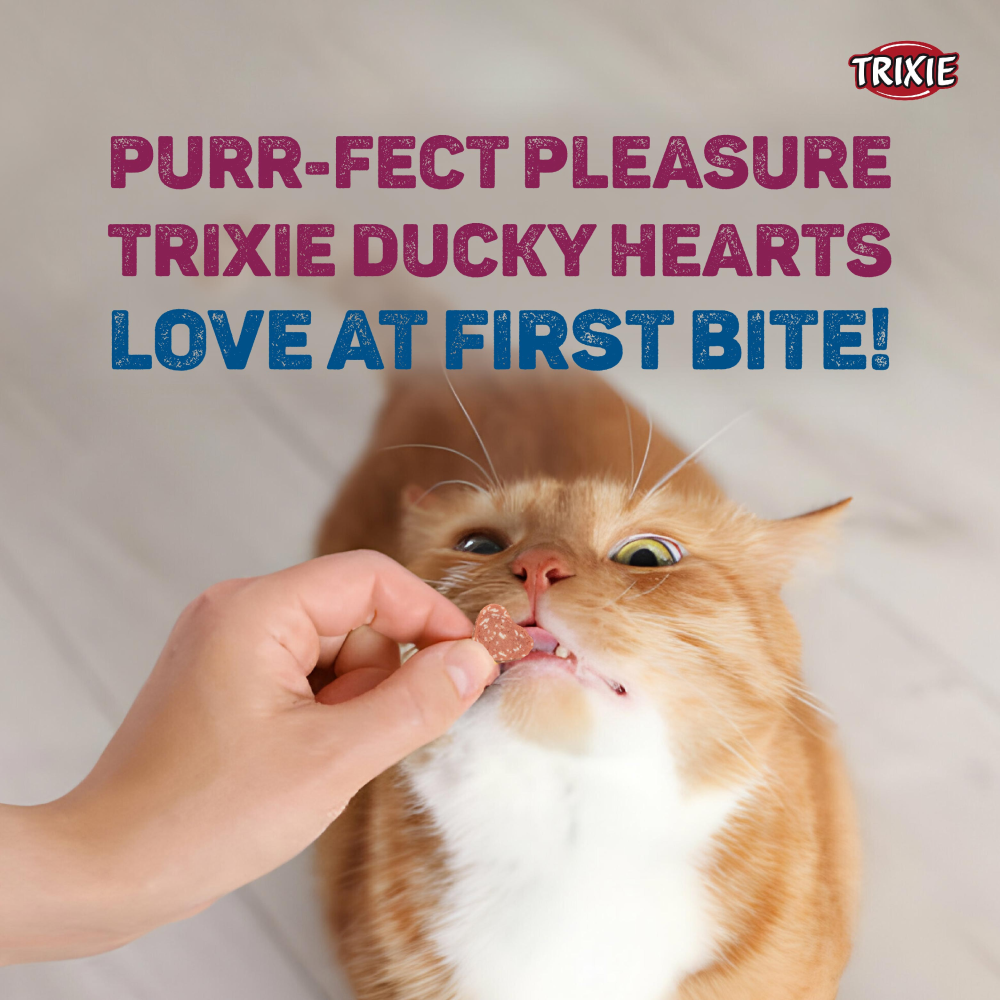Trixie Premio Ducky Hearts Cat Treats image 3