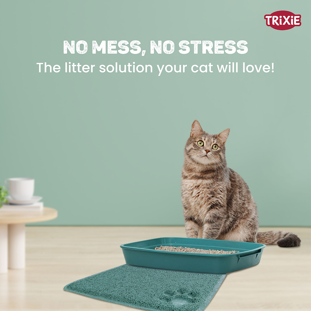 Trixie litter Tray Mat for Cats (Sage) image 4