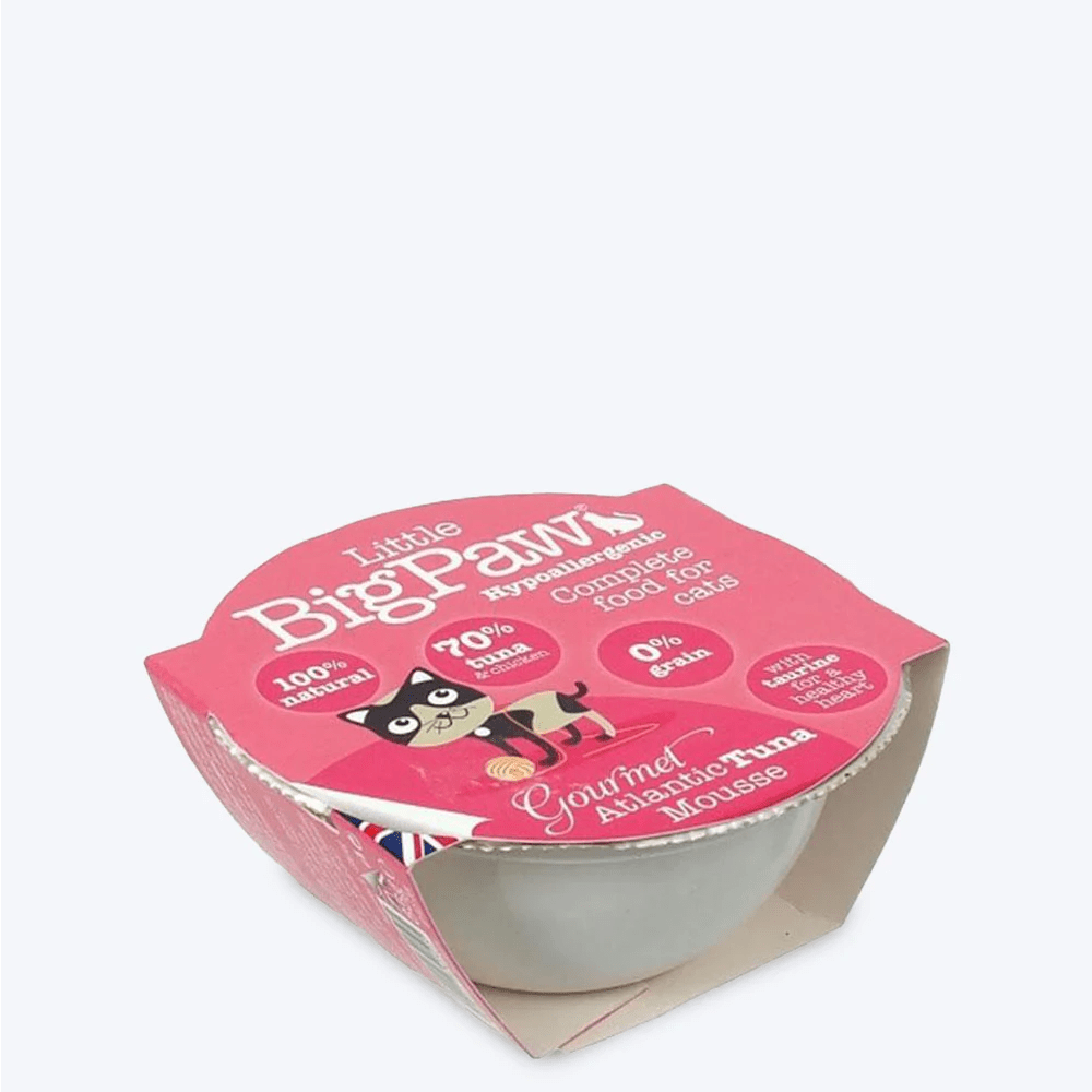 Little Big Paw Atlantic Tuna Mousse Cat Wet Food image 2