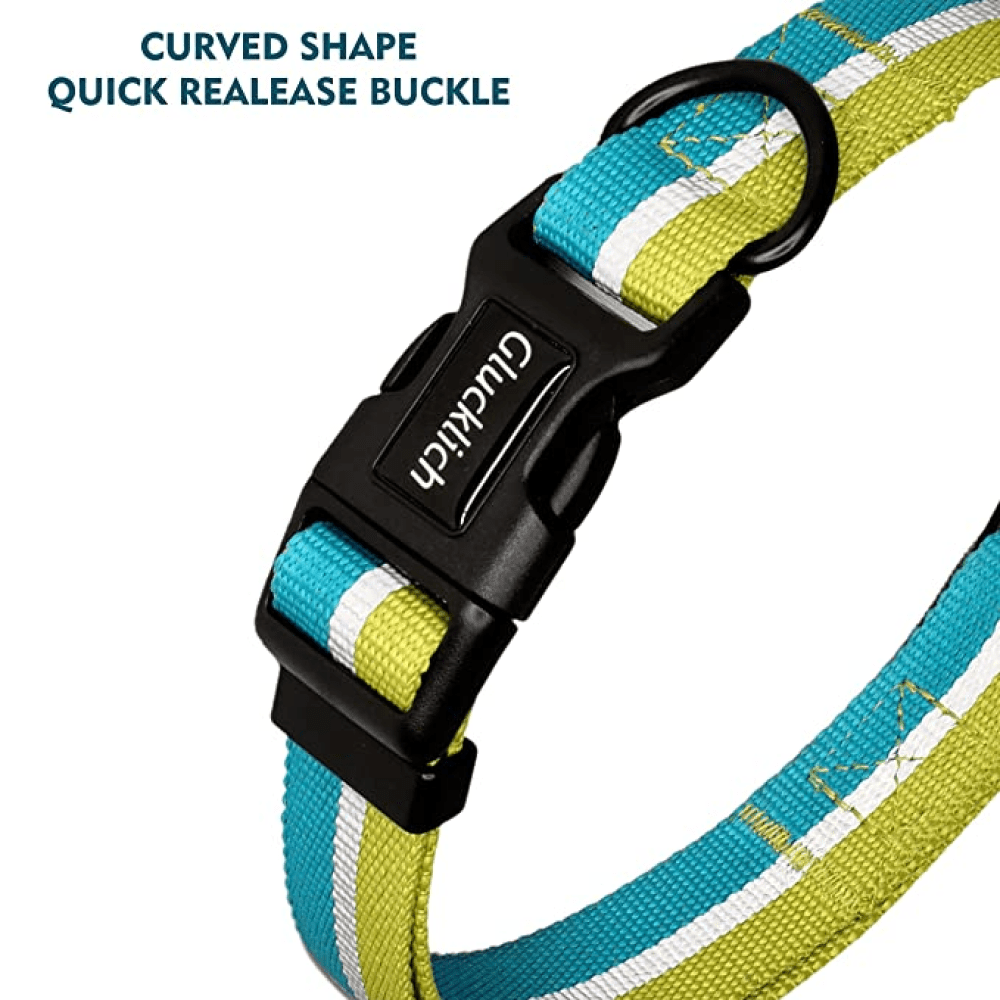 Glucklich Everyday Reflective Collar for Dogs (Mint Green) image 3