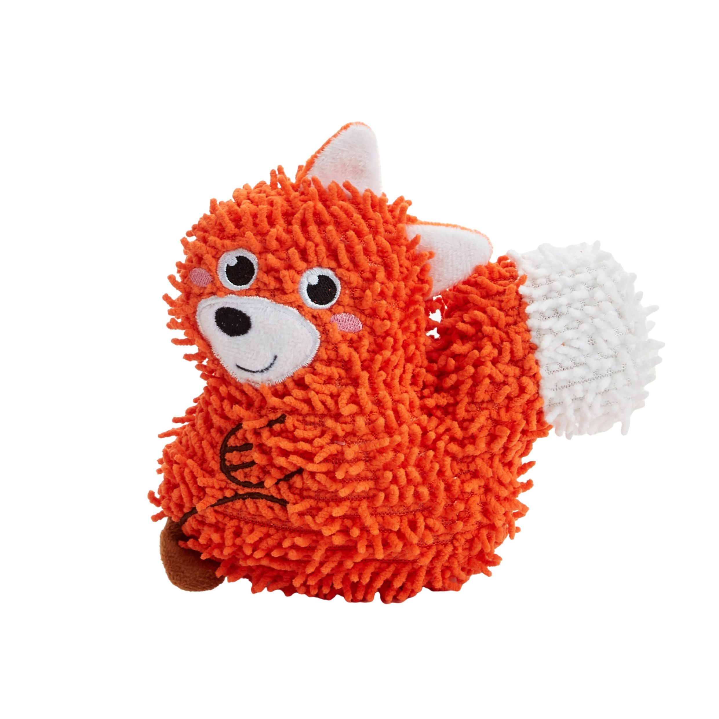 Fofos Lion Long Body Tough Plush Toy for Dogs