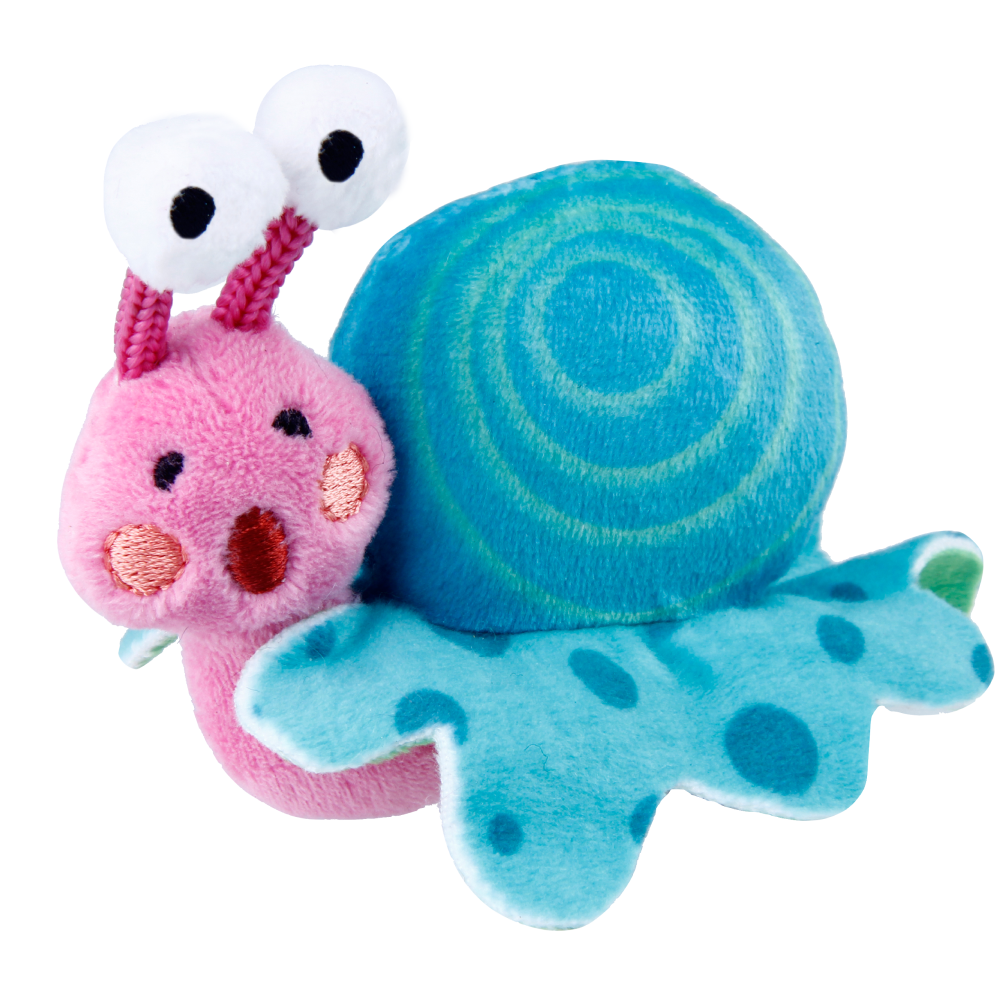 GiGwi Shinning Friends Snail with LED light and Catnip inside Toy for Cats image 5