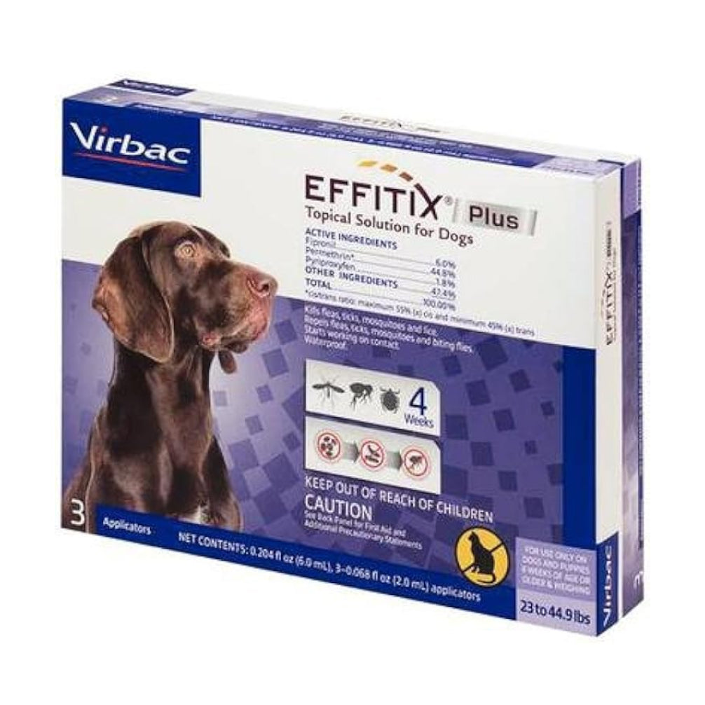 Virbac Effitix Tick & Flea Spot On for Dogs image 4