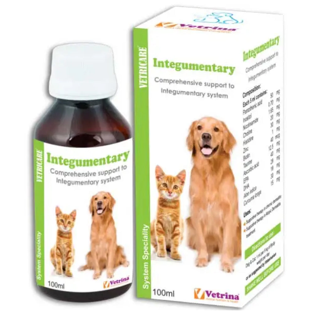 Vetricare Integumentary Syrup for Dogs and Cats (100ml) image 2
