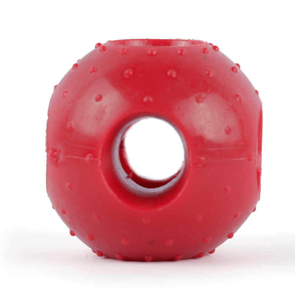 Drools Non Toxic Rubber Hole Ball Teething Toy for Puppies and Dogs | For Aggressive Chewers image 7