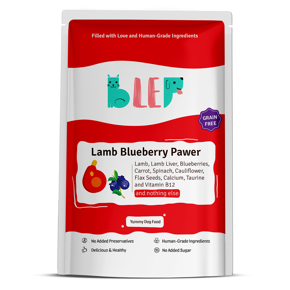 BLEP Lamb Blueberry Pawer Dog Wet Food (100g)