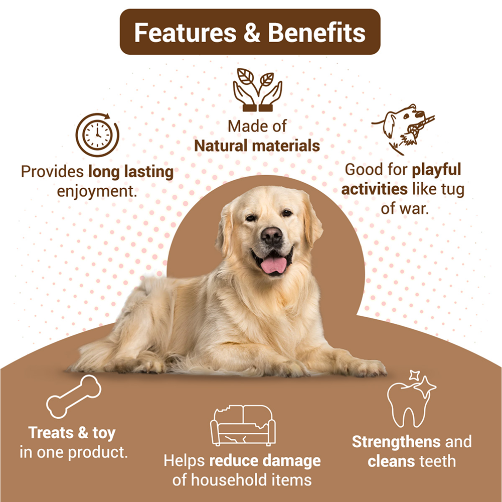 Bowlers Chewrope Abacus Functional Dog Treat Toy image 4