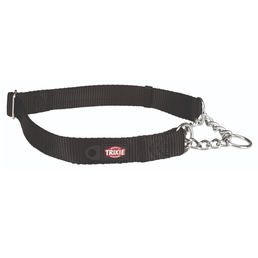 Trixie Premium Stop the pull Collar for Dogs (Jet Black) image 2
