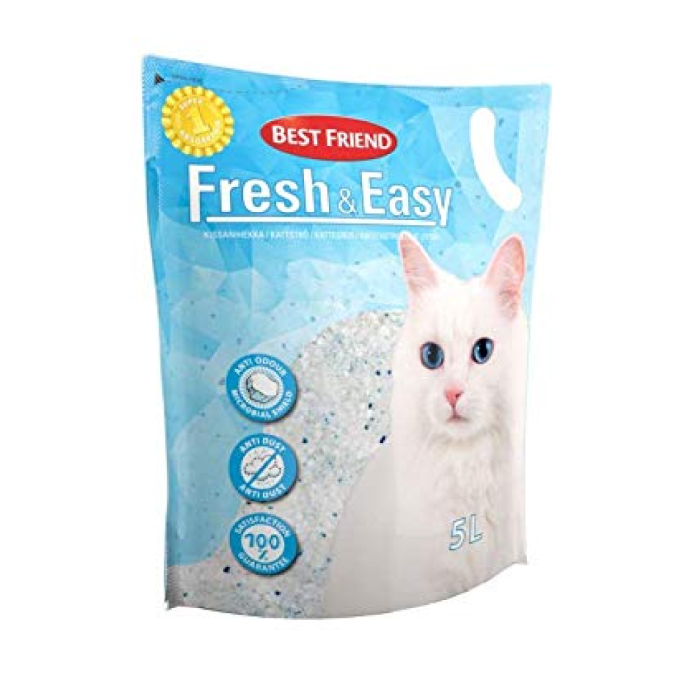 Petcrux Best Friend Unscented Fresh & Easy Silica Cat Litter