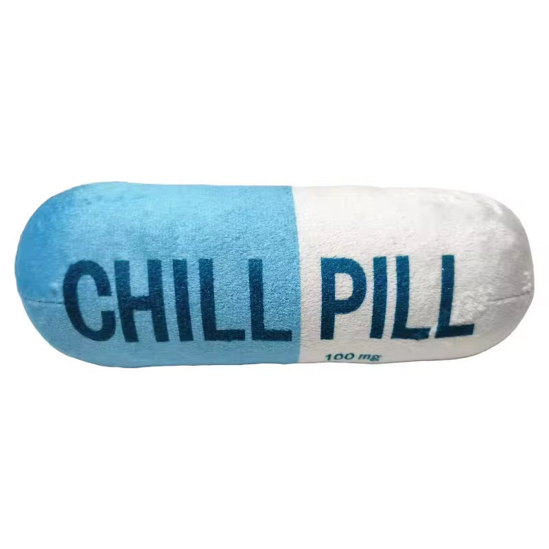 Talking Dog Chill Pill Plush Toy for Dogs (Blue) image 1
