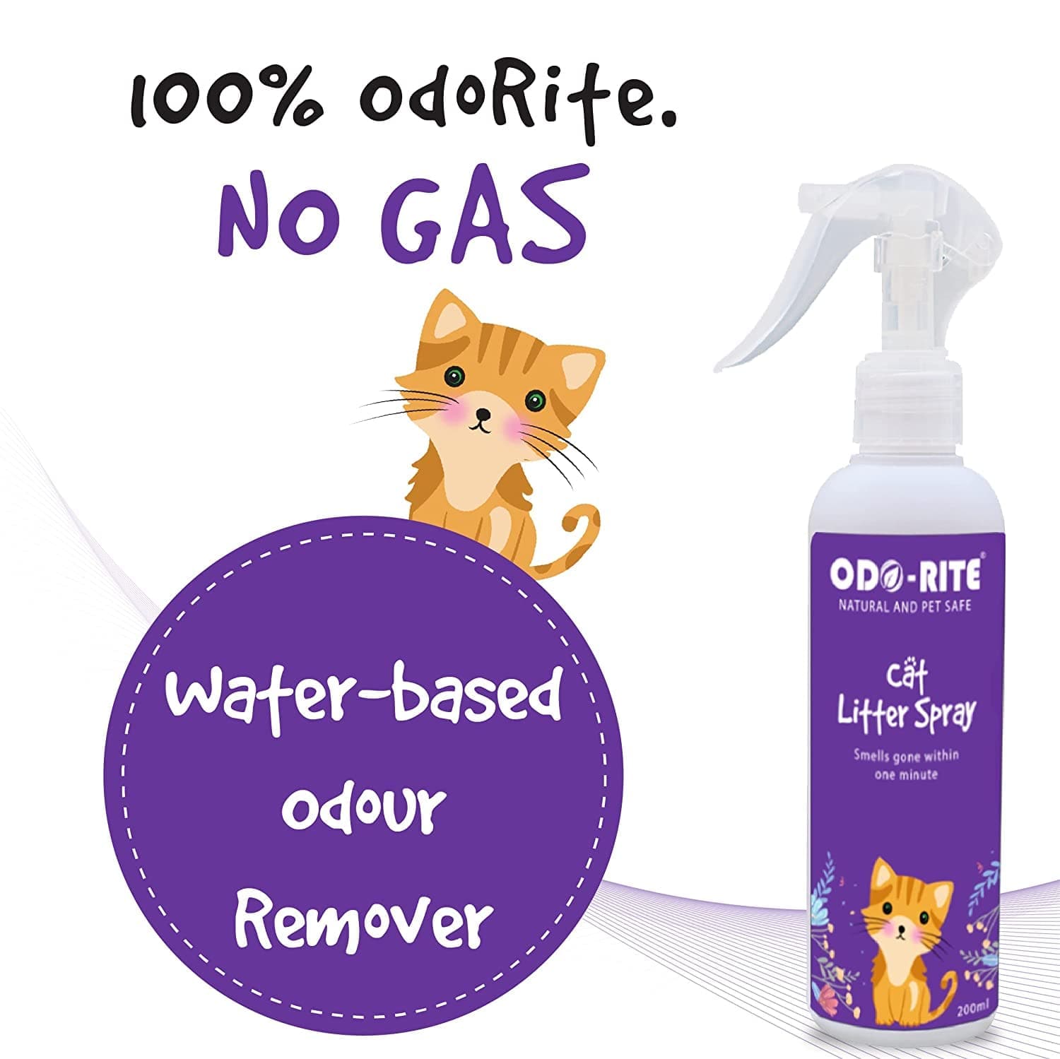 Odo Rite Cat Litter Spray image 2