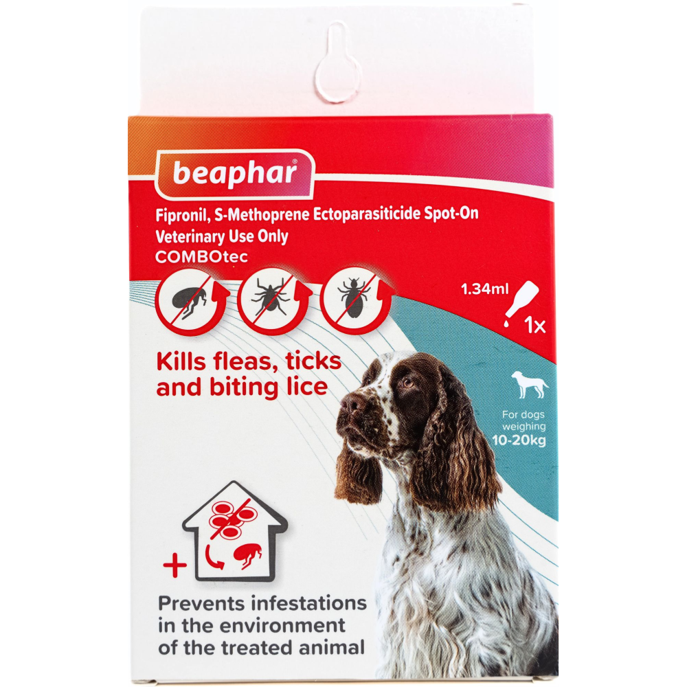 Beaphar Fipronil/s Methoprene Tick & Flea Spot On for Dogs image 4
