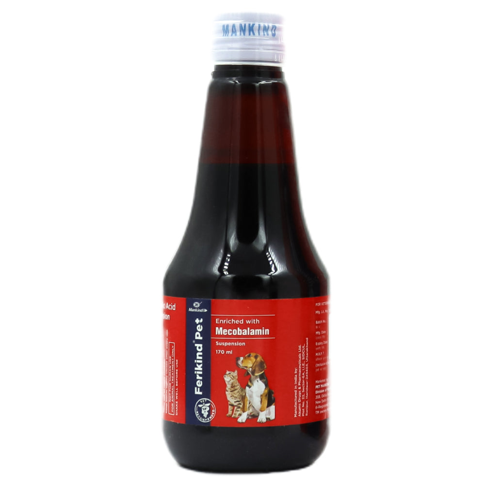 Mankind Ferikind Pet Suspension for Dogs and Cats (170ml) image 3