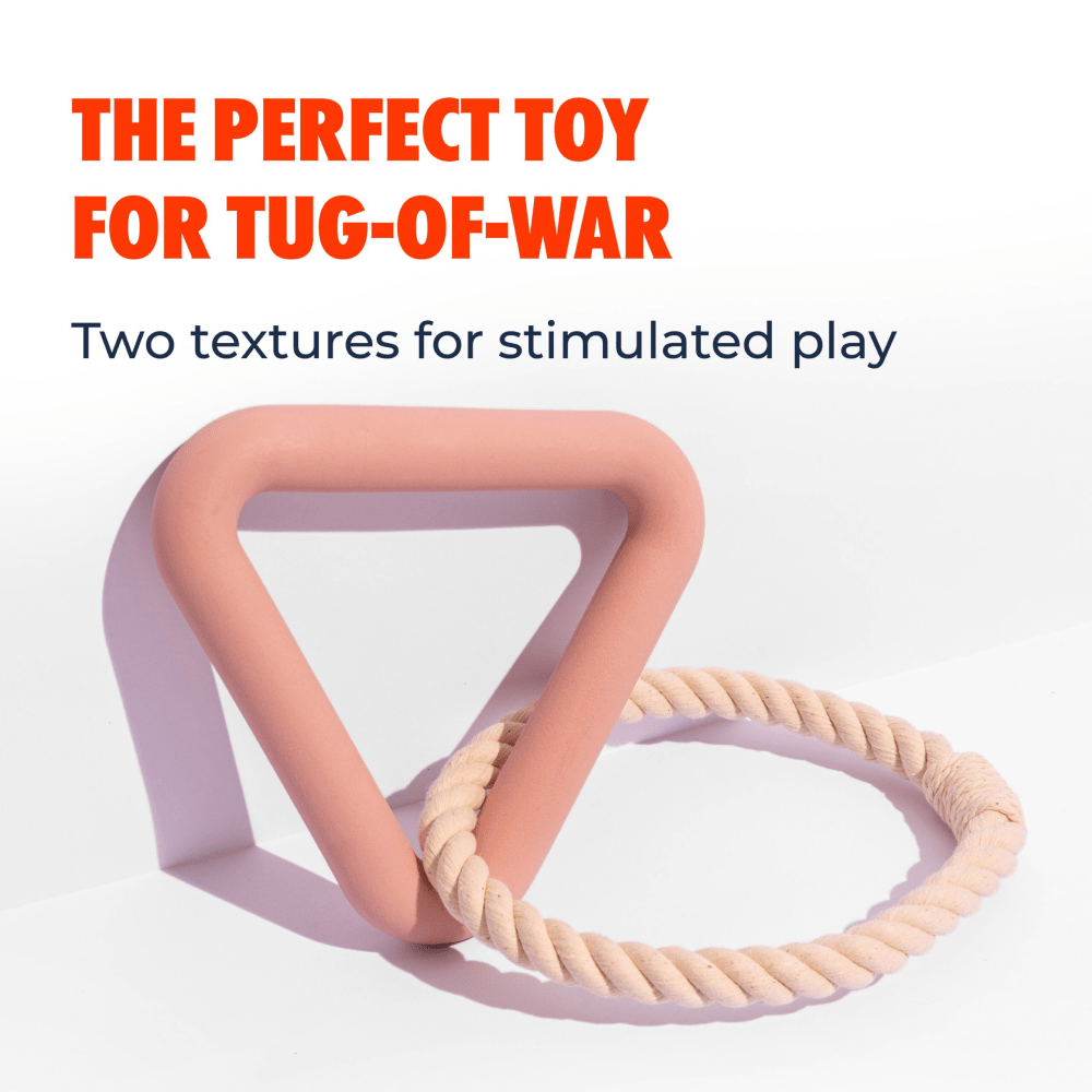 Furry & Co Tuggers Toy for Dogs (Blush) image 6
