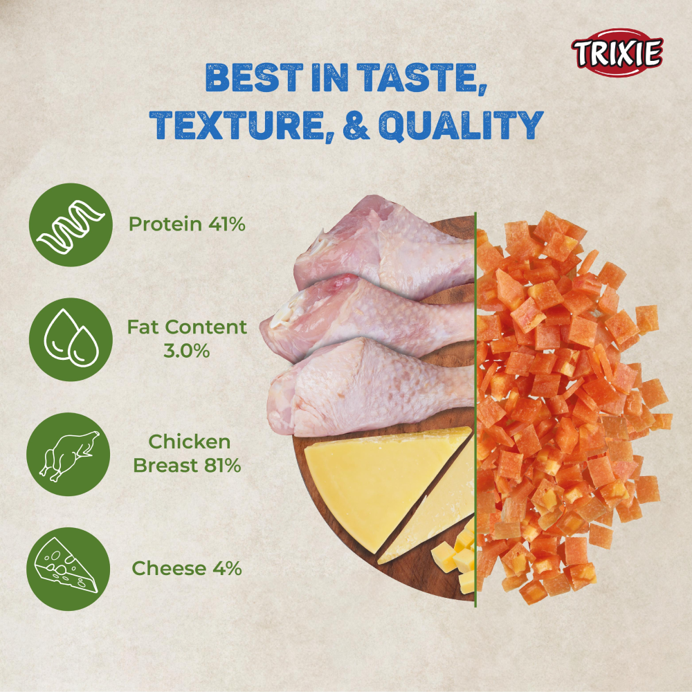 Trixie Premio Cheese Chicken Cubes Cat Treats image 4