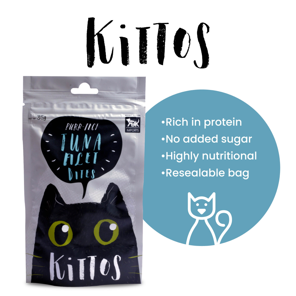 Kittos Purr fect Tuna Filet Bites Cat Treats image 5
