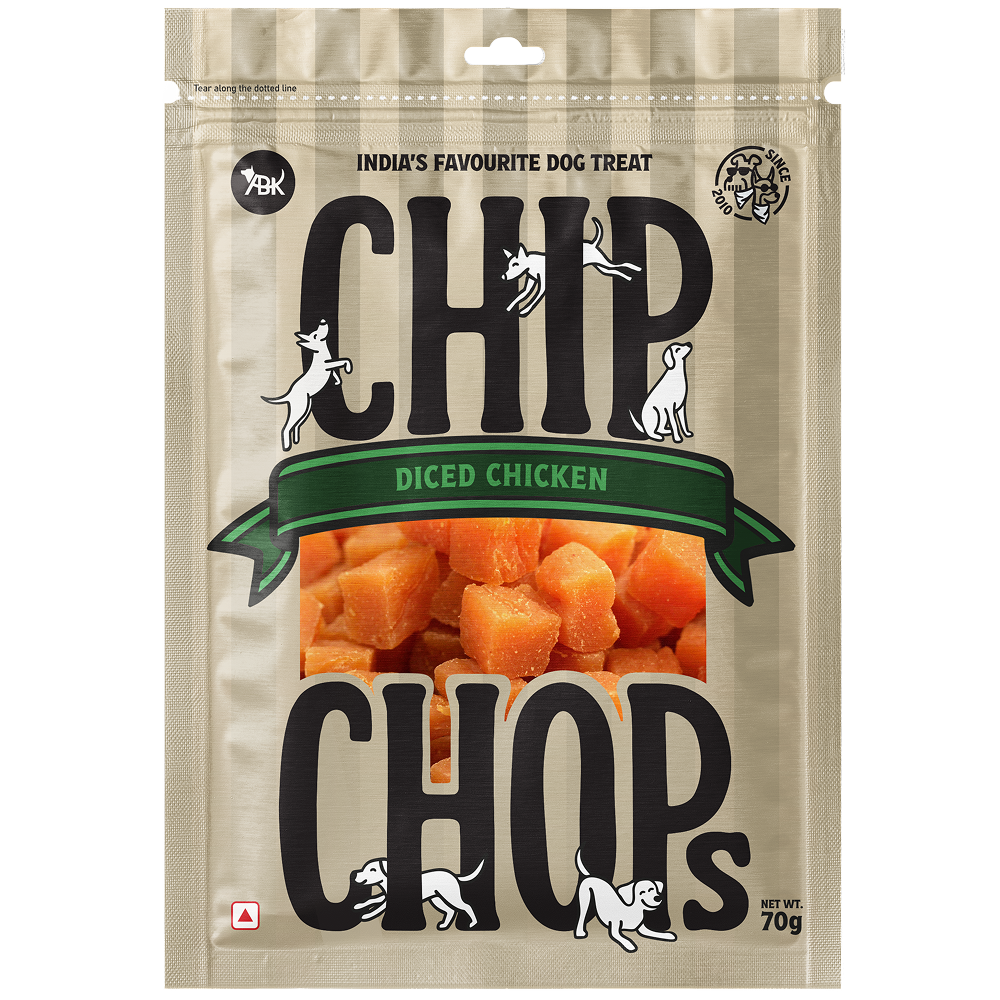 Chip Chops Diced Chicken Dog Treats