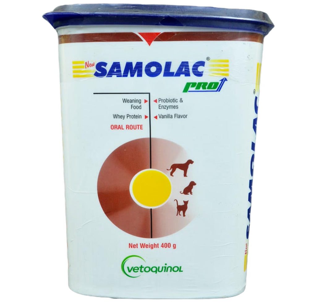 Vetoquinol Samolac Pro Weaning Supplement for Dogs and Cats image 1