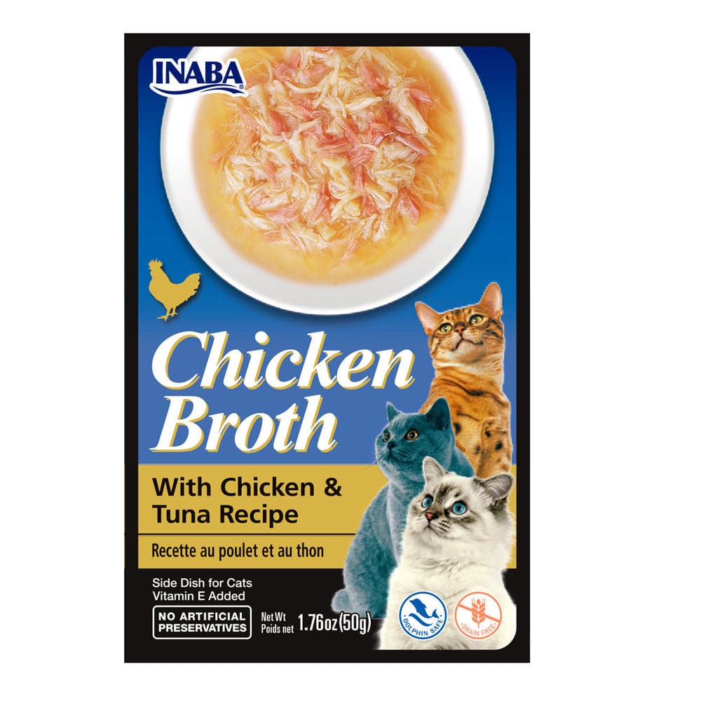 INABA Chicken Broth Chicken and Tuna Flavour Cat Wet Food