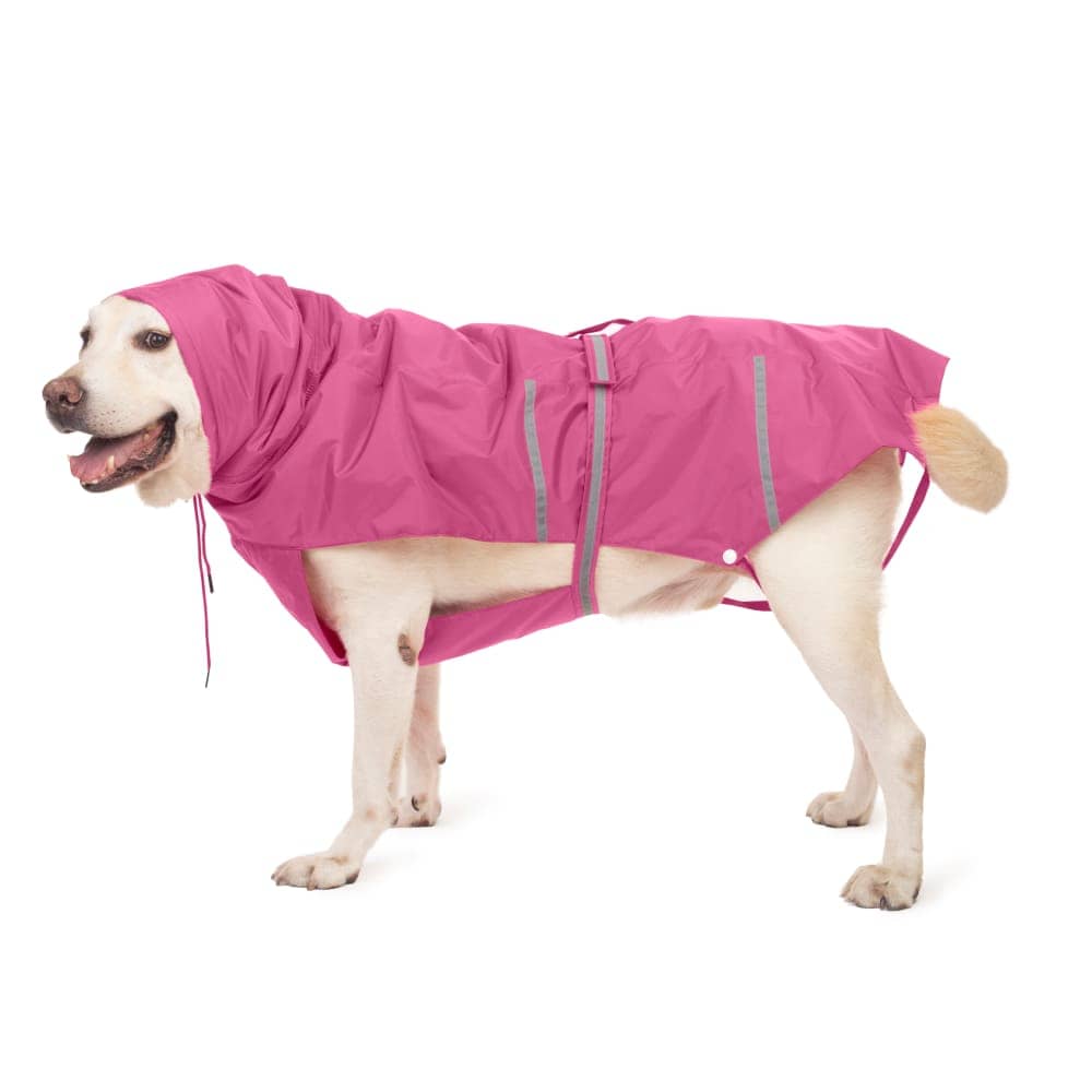 PetWale Reflective Raincoat for Dogs (Pink) image 1