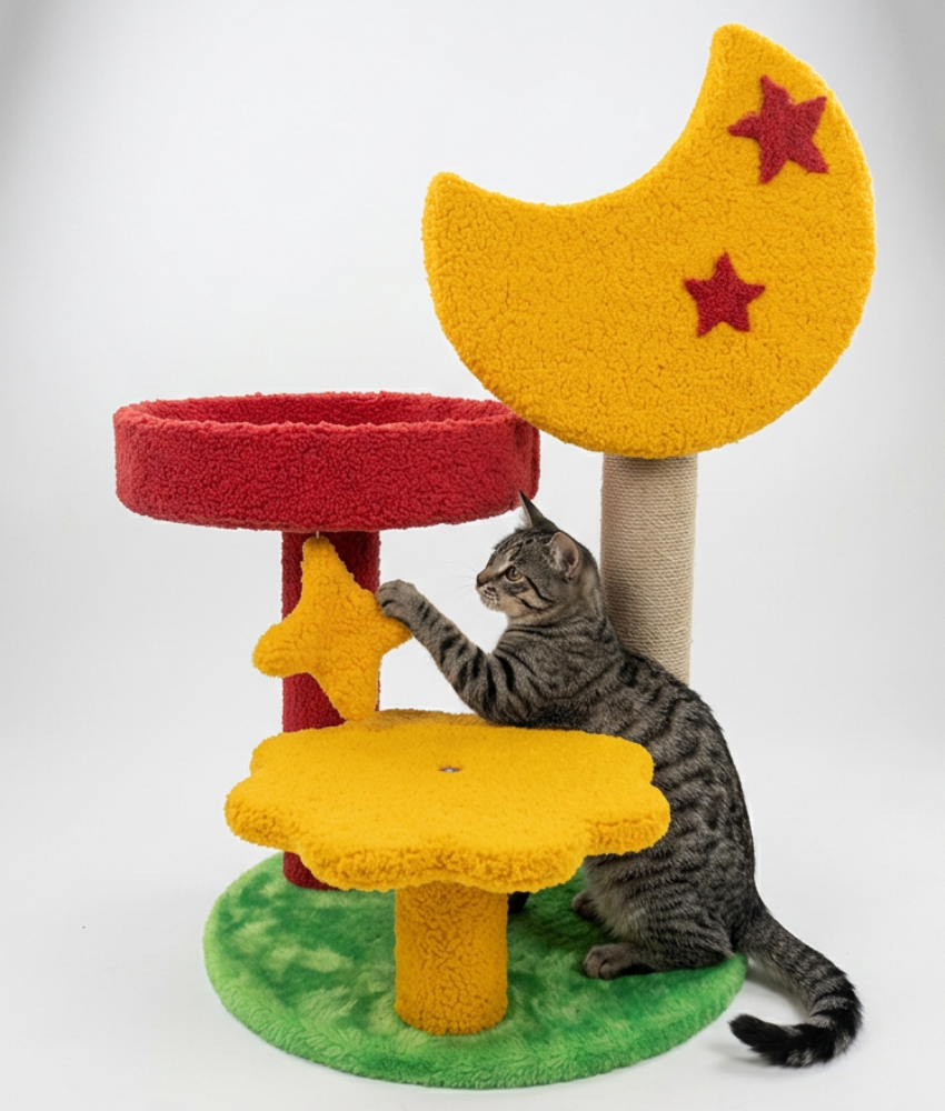 Skatrs Meowtopia Cat Tree for Cats and Kittens image 1