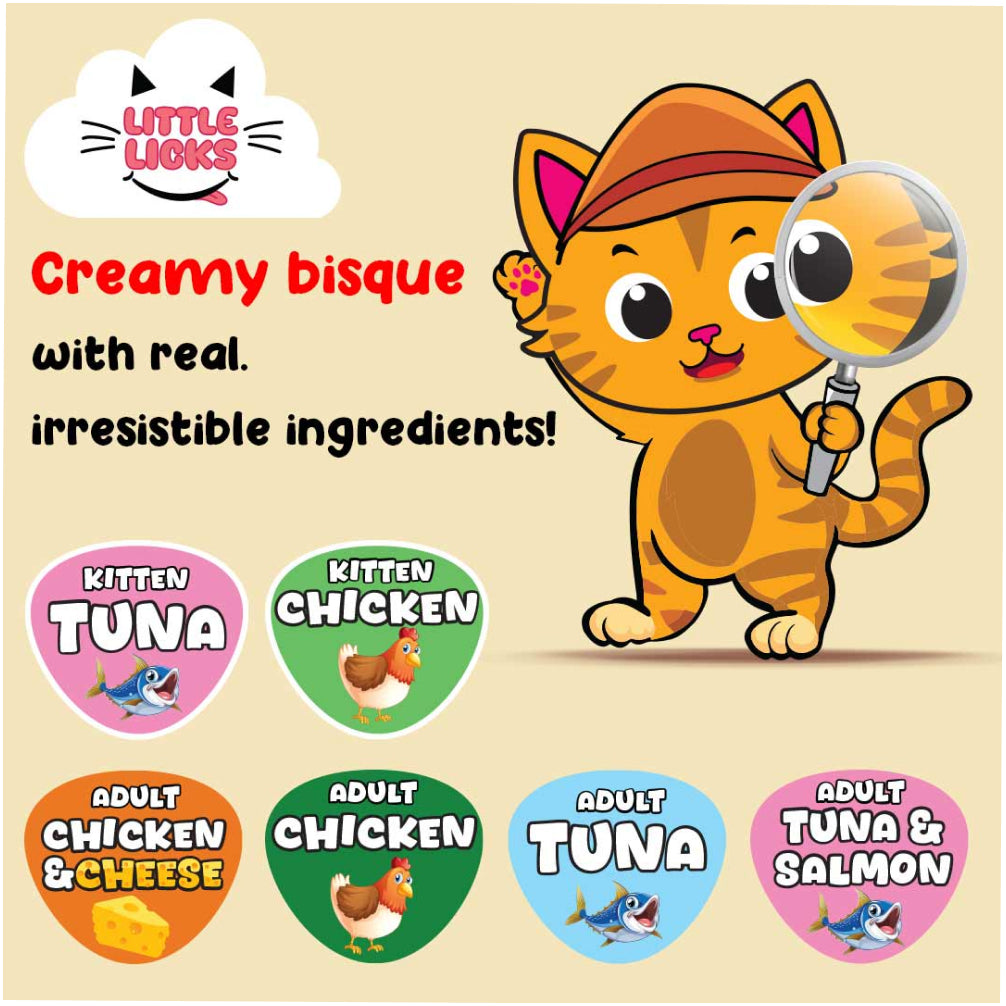 Smudges Little Licks Tuna Creamy Bisque Adult Cat Treats image 7