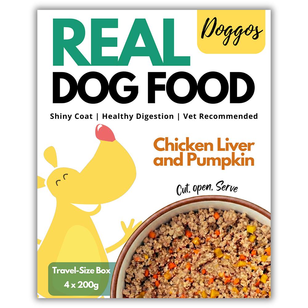 Doggos Chicken and Pumpkin Real Fresh Dog Wet Food (200g)