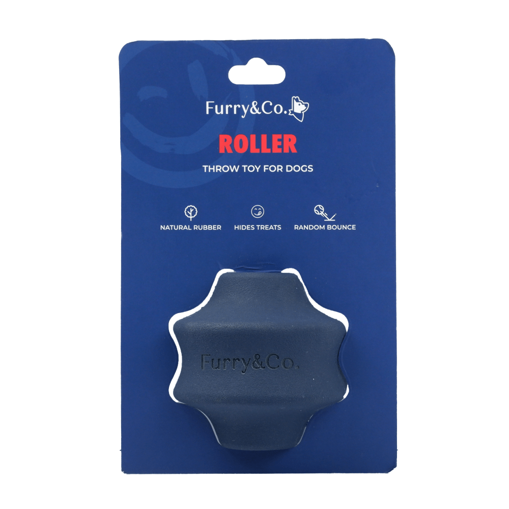 Furry & Co Roller Toy for Dogs (Indigo Blue) image 10