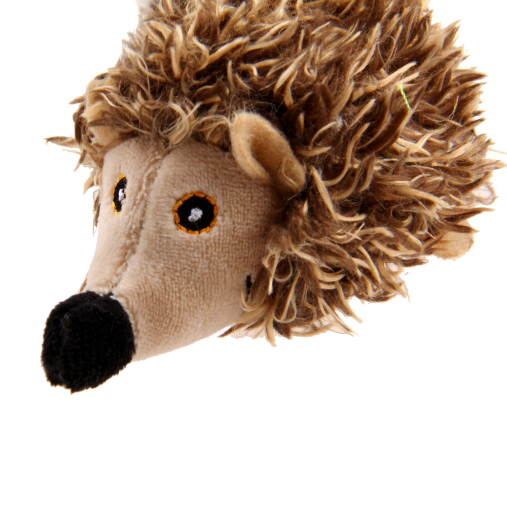 GiGwi Melody Chaser with Motion Activated Sound Chip Hedgedog Toy for Cats (Brown) image 3