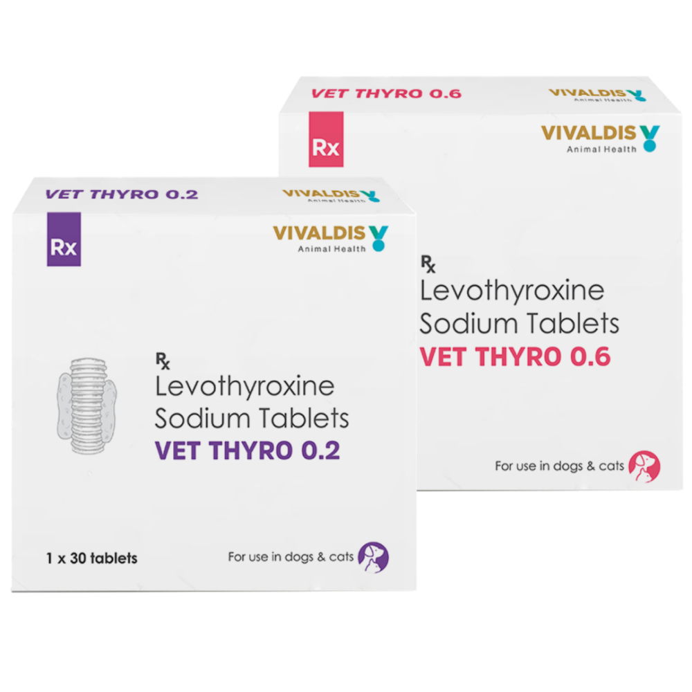 Vivaldis Vet Thyro 0.6 (Levothyroxine sodium) Tablets for Dogs and Cats image 6
