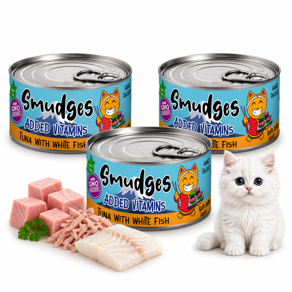 Smudges Tuna with White Fish in Gravy Adult Cat Wet Food image 5