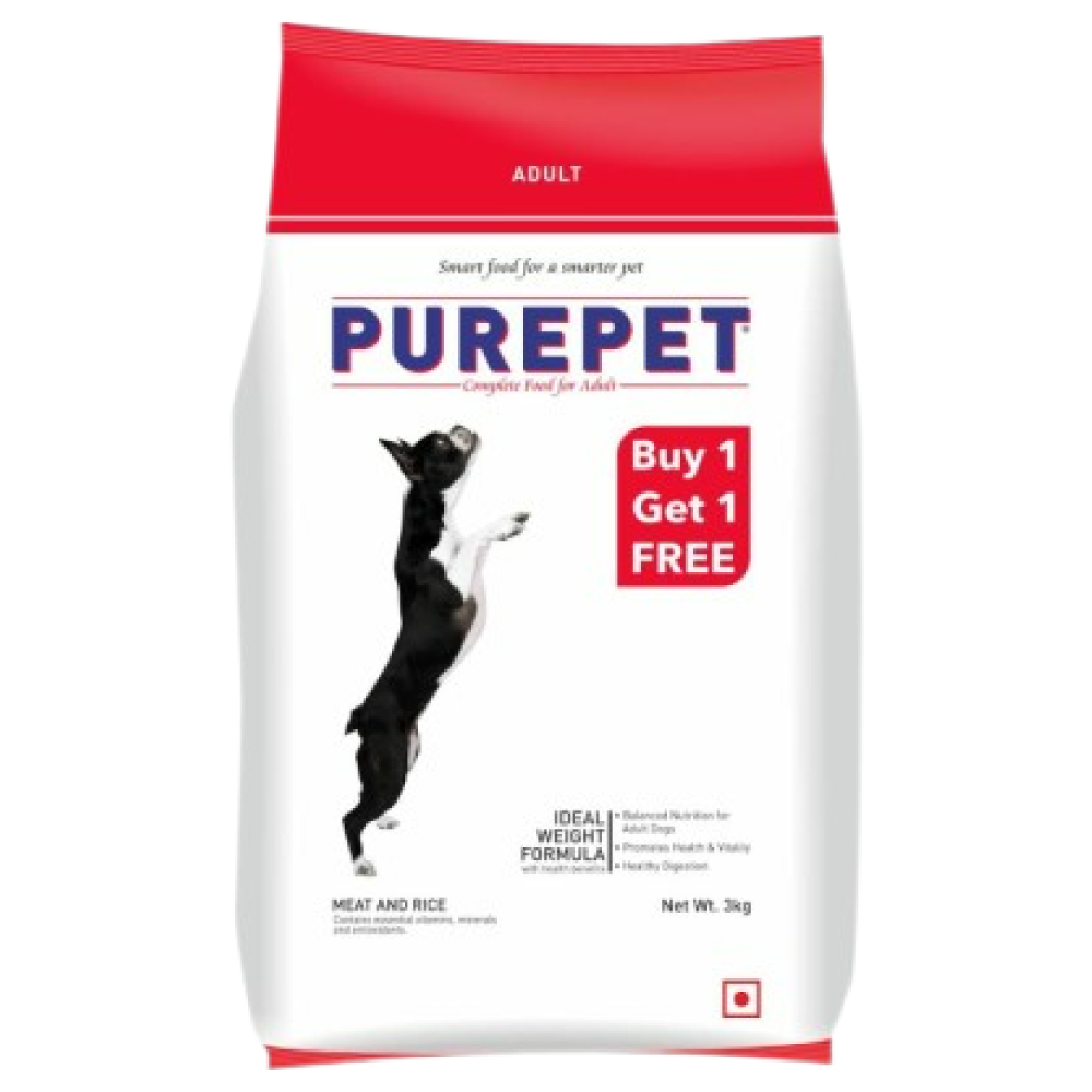 Purepet Meat and Rice Adult Dog Dry Food image 8