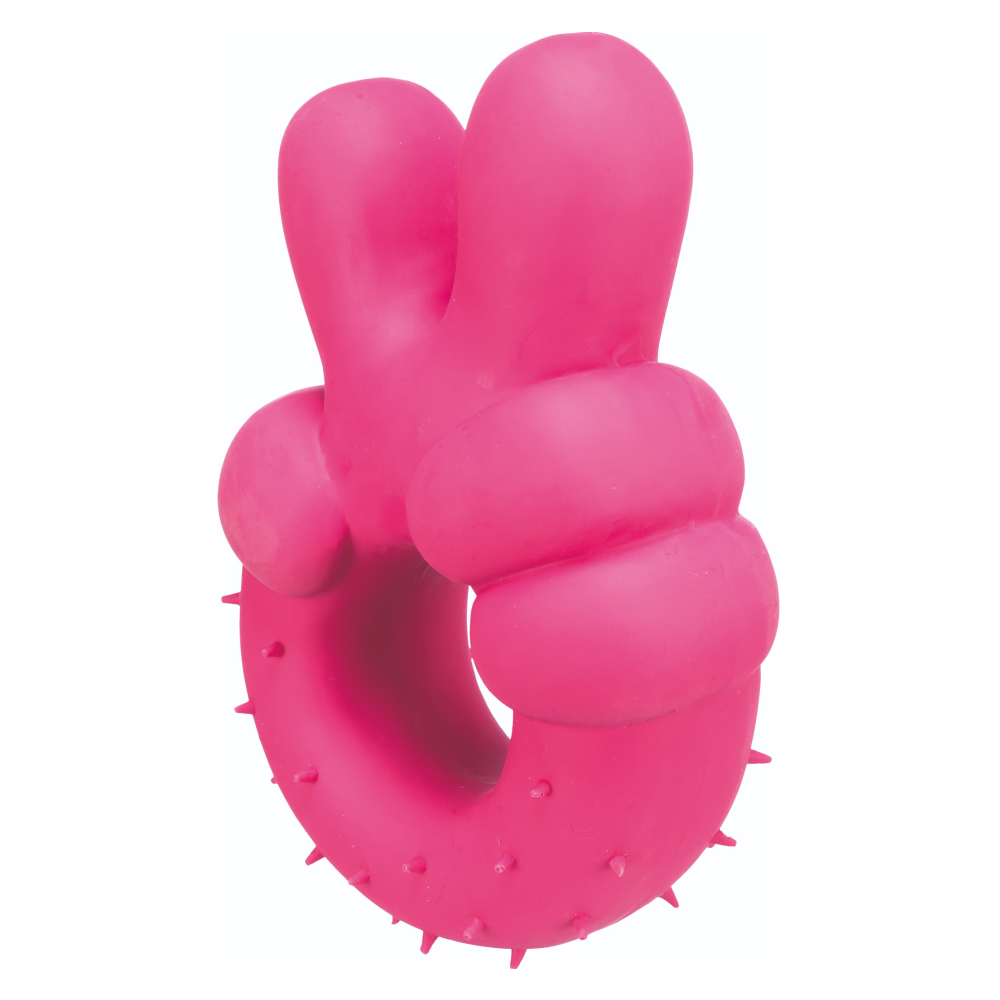 Trixie Peace Hand Sign Toy for Dogs image 3