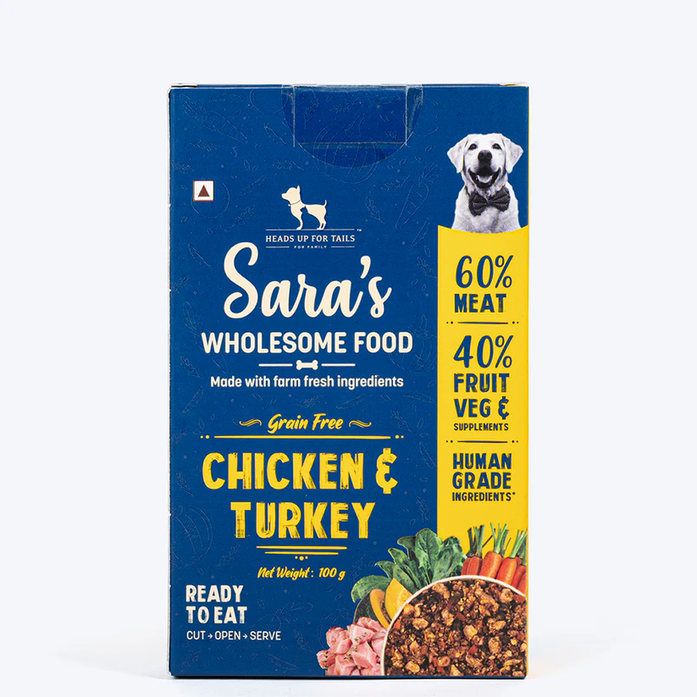 HUFT Sara's Wholesome Grain Free Chicken & Turkey Dog Wet Food