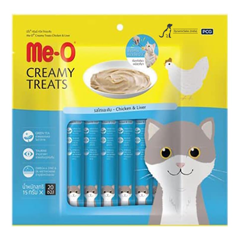 Me O Creamy Chicken & Liver Cat Treats image 6