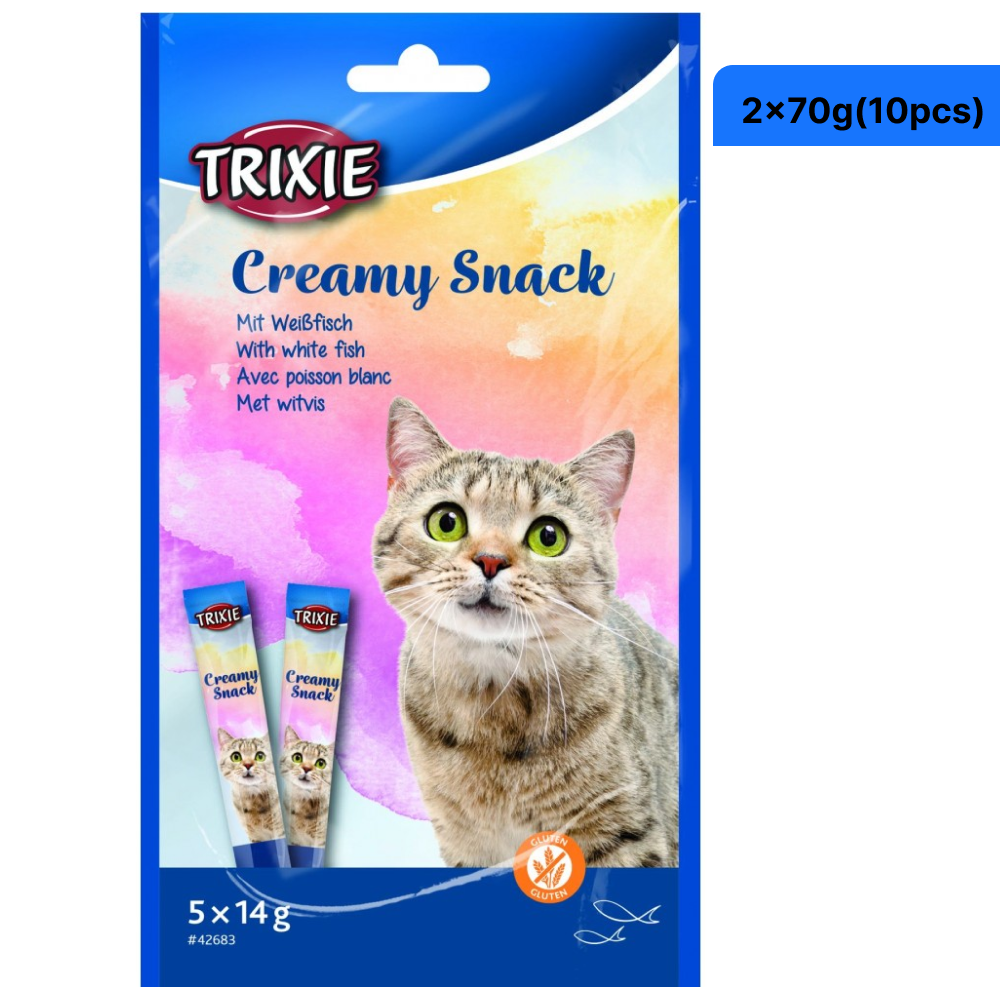 Trixie Snack with White Fish Creamy Cat Treats image 8